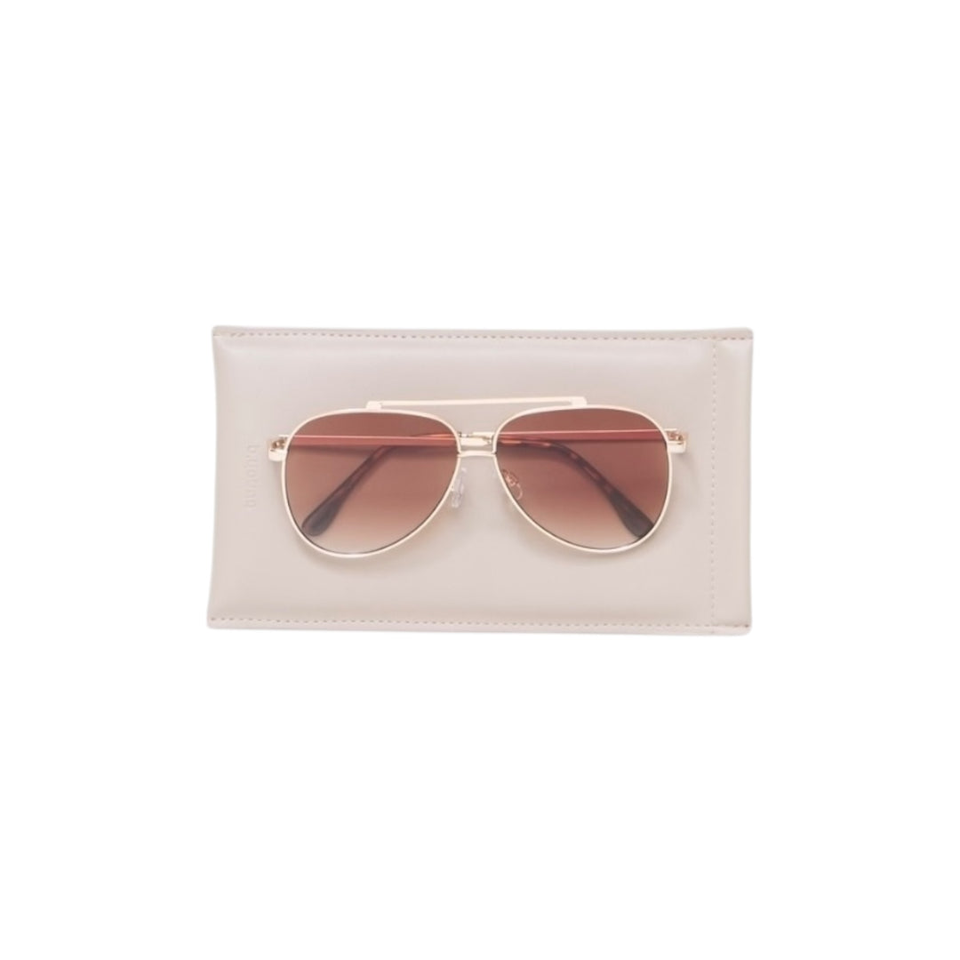 B Young Wiya Gold Rimmed Aviators