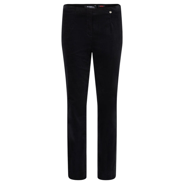 Robell Marie 73cm Trouser Black Velvet