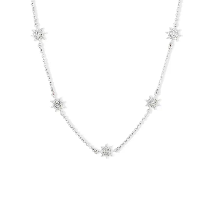 Ashiana Constellation Necklace Silver