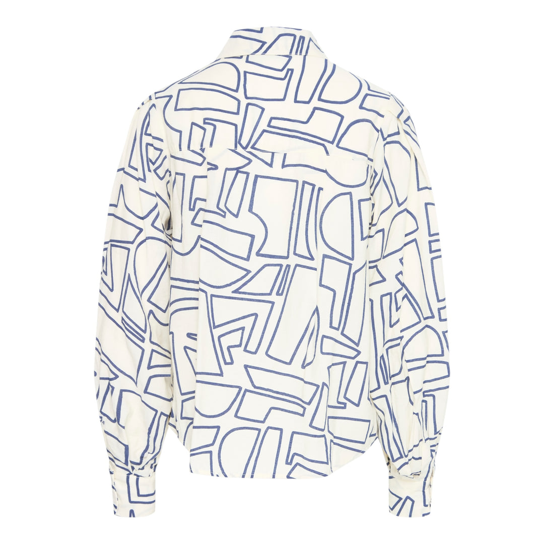 B Young Ilya Shirt Birch Outline Geo