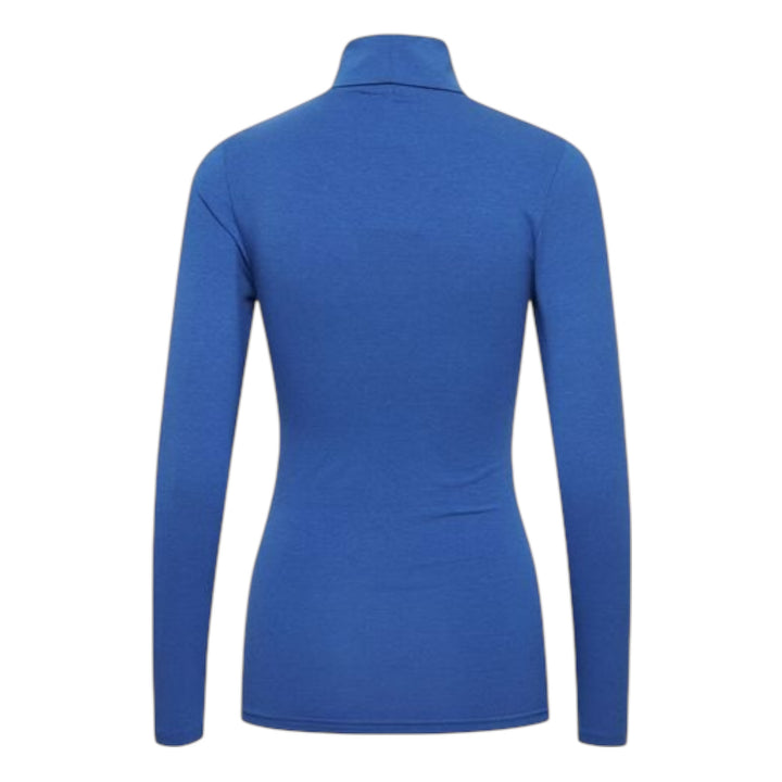 B Young Pamila Roll Neck Top Nautical Blue