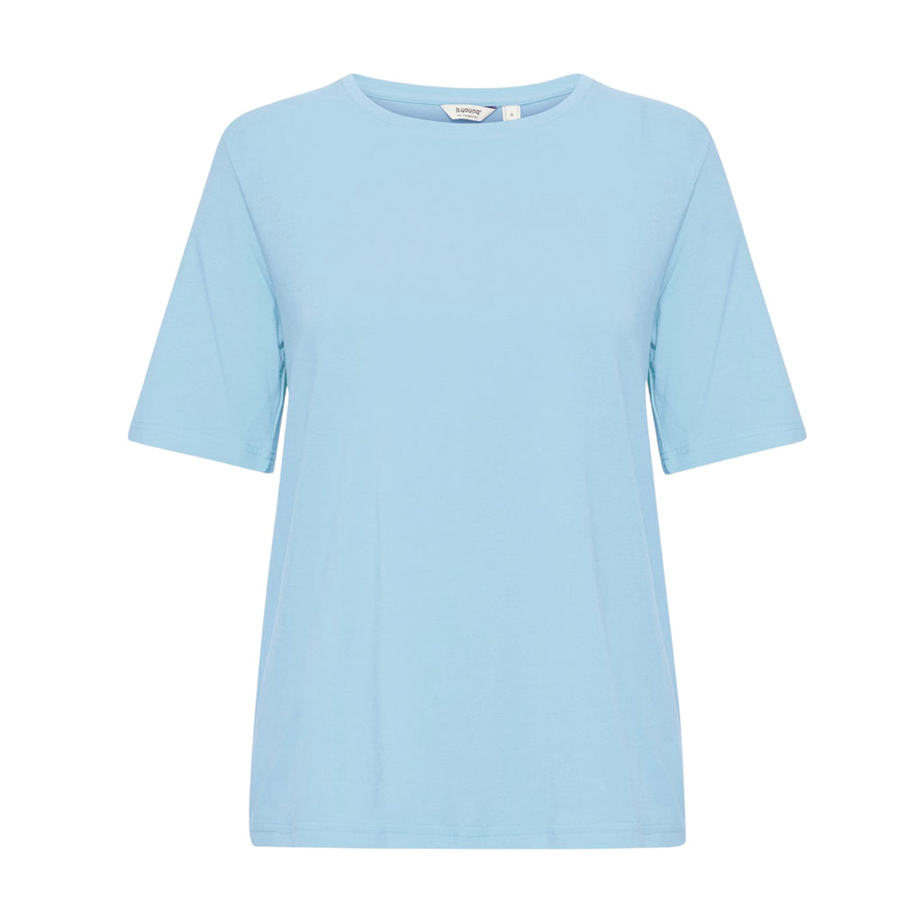B Young Pamila Half Sleeve T-Shirt Vista Blue