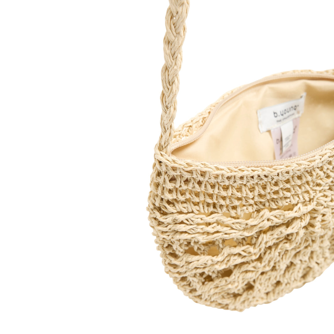 B Young Vigdis Bag Natural Straw