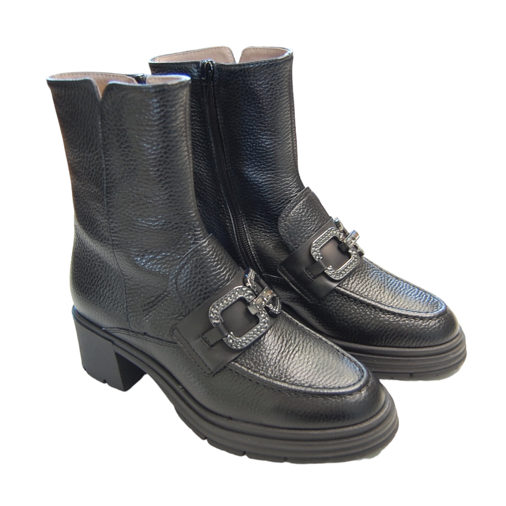 DL Sport Loafer Ankle Boots Black 2
