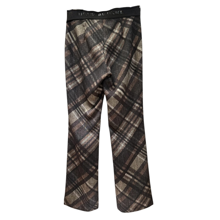 Robell Joella Trousers Chocolate Check