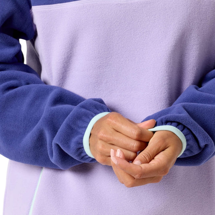 Gym + Coffee Snap Polar Fleece Lilac
