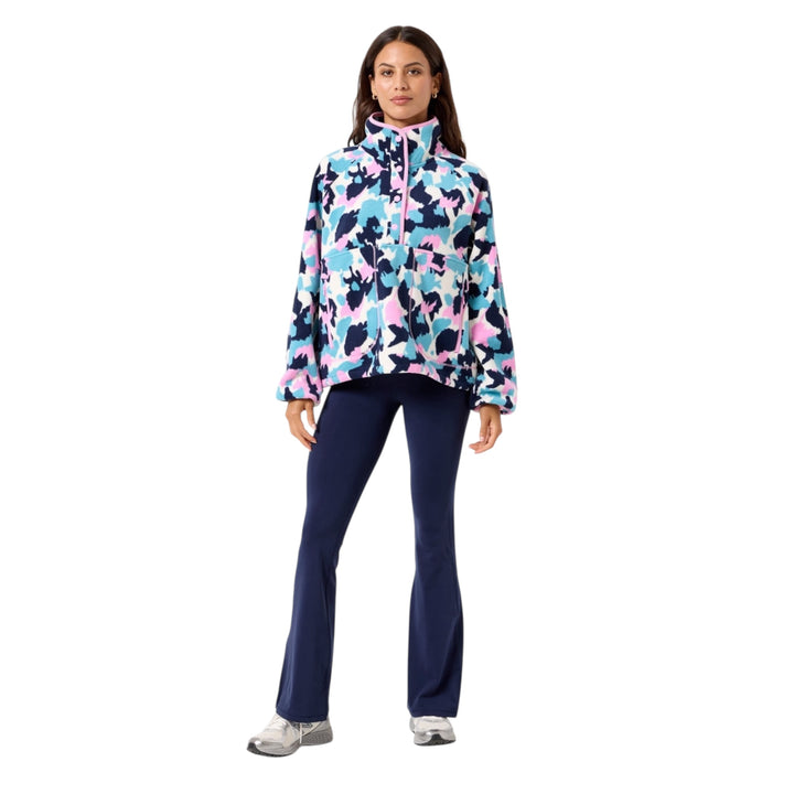 Gym + Coffee Snap Polar Fleece Light Pop Print