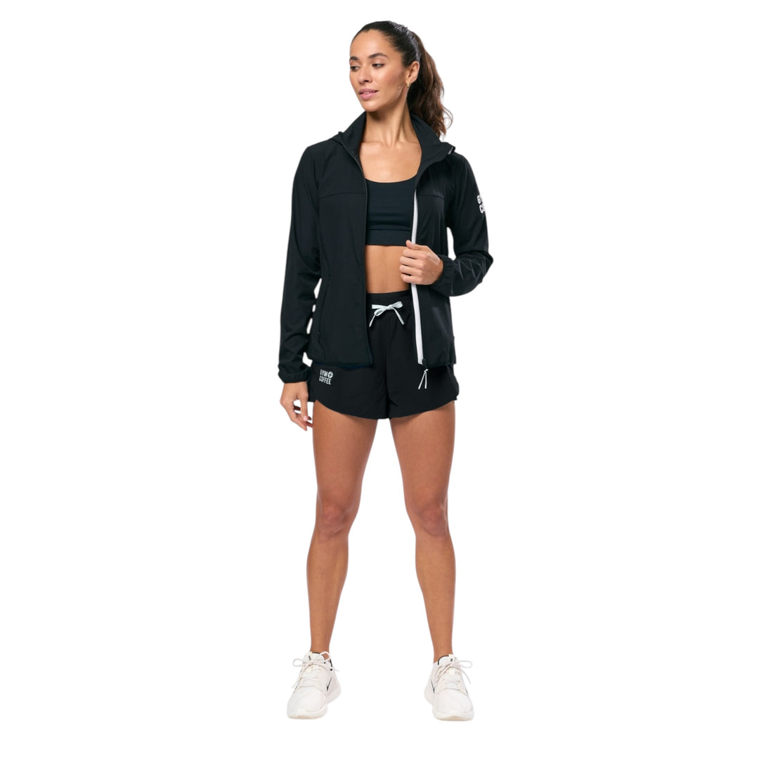 Gym + Coffee Celero Jacket Black