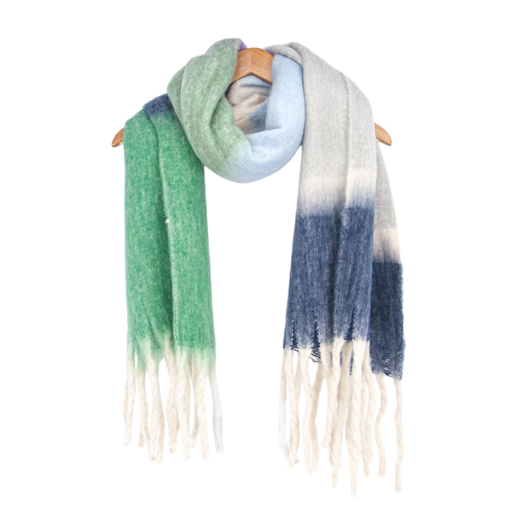 MSH Joey Heavy Weight Scarf Green