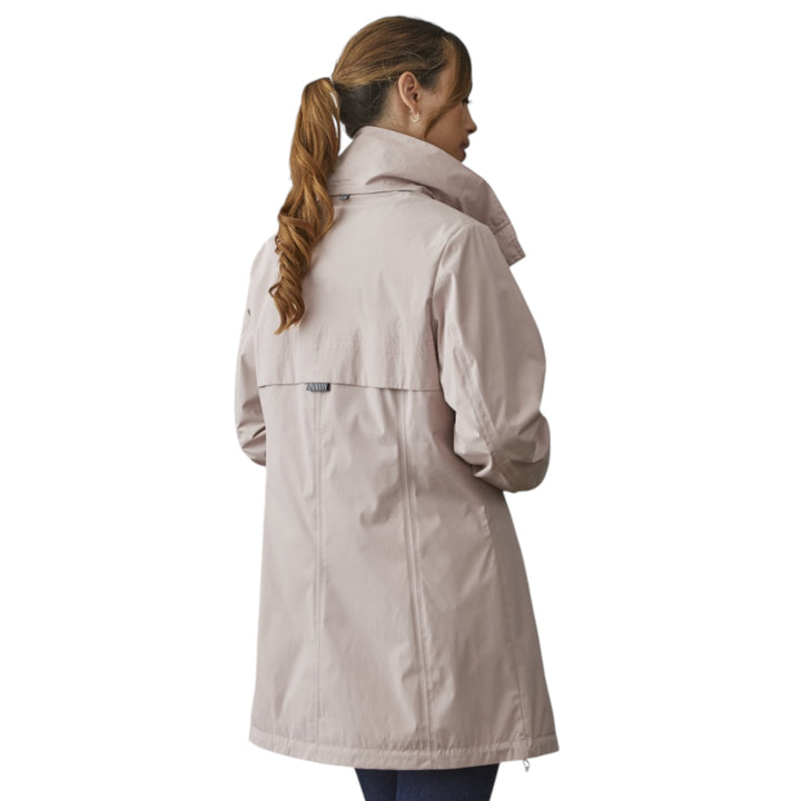 Junge-Lina-Waterproof-Coat-Rose-back