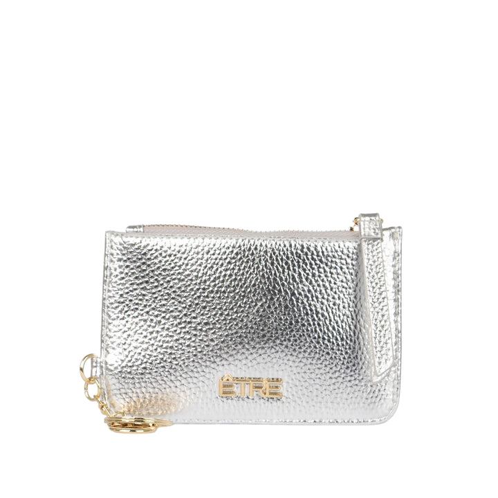 Etre Mia Metallic Card Holder Silver