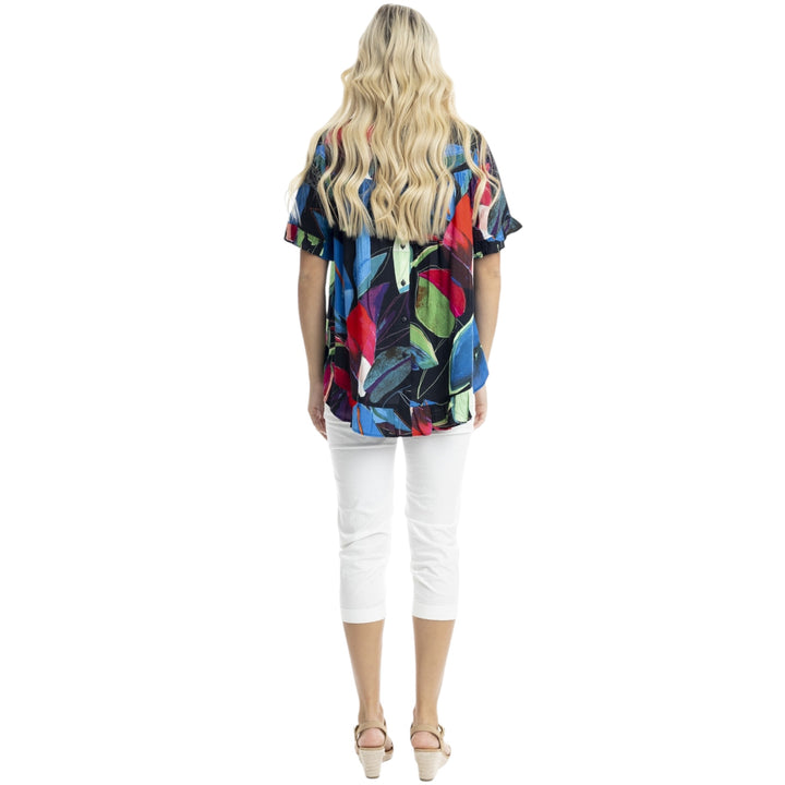 Orientique Seychelles Frill Top