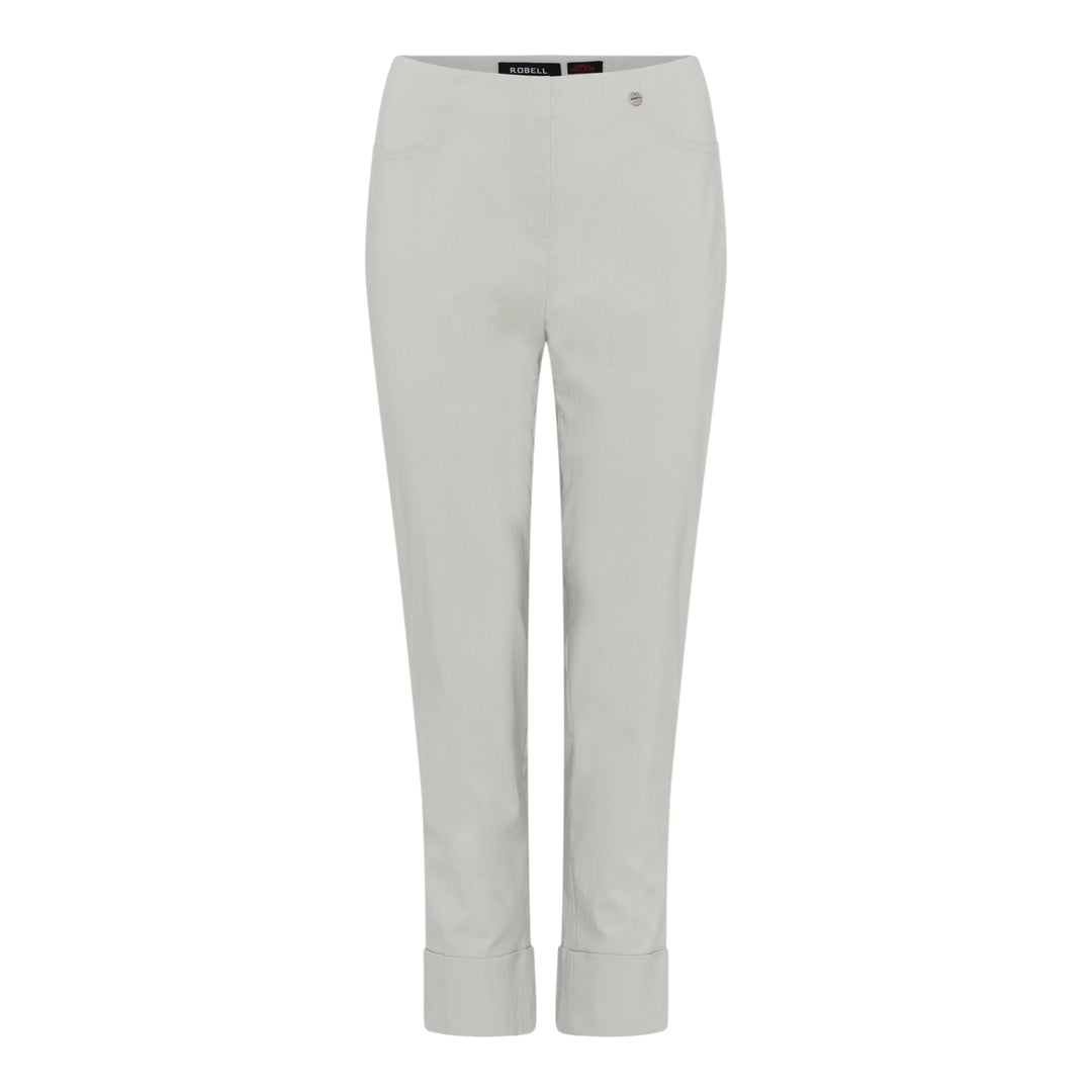 Robell-Bella-09-68cm-Trouser-Cream-Front