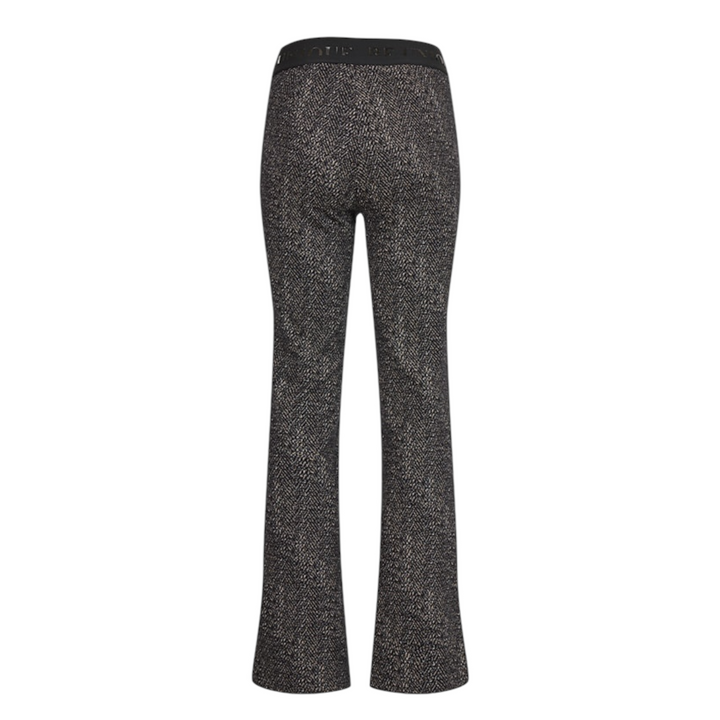 Robell Joella Trousers Brown Herringbone