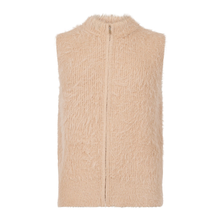 Sunday Fuzzy Waistcoat Cream
