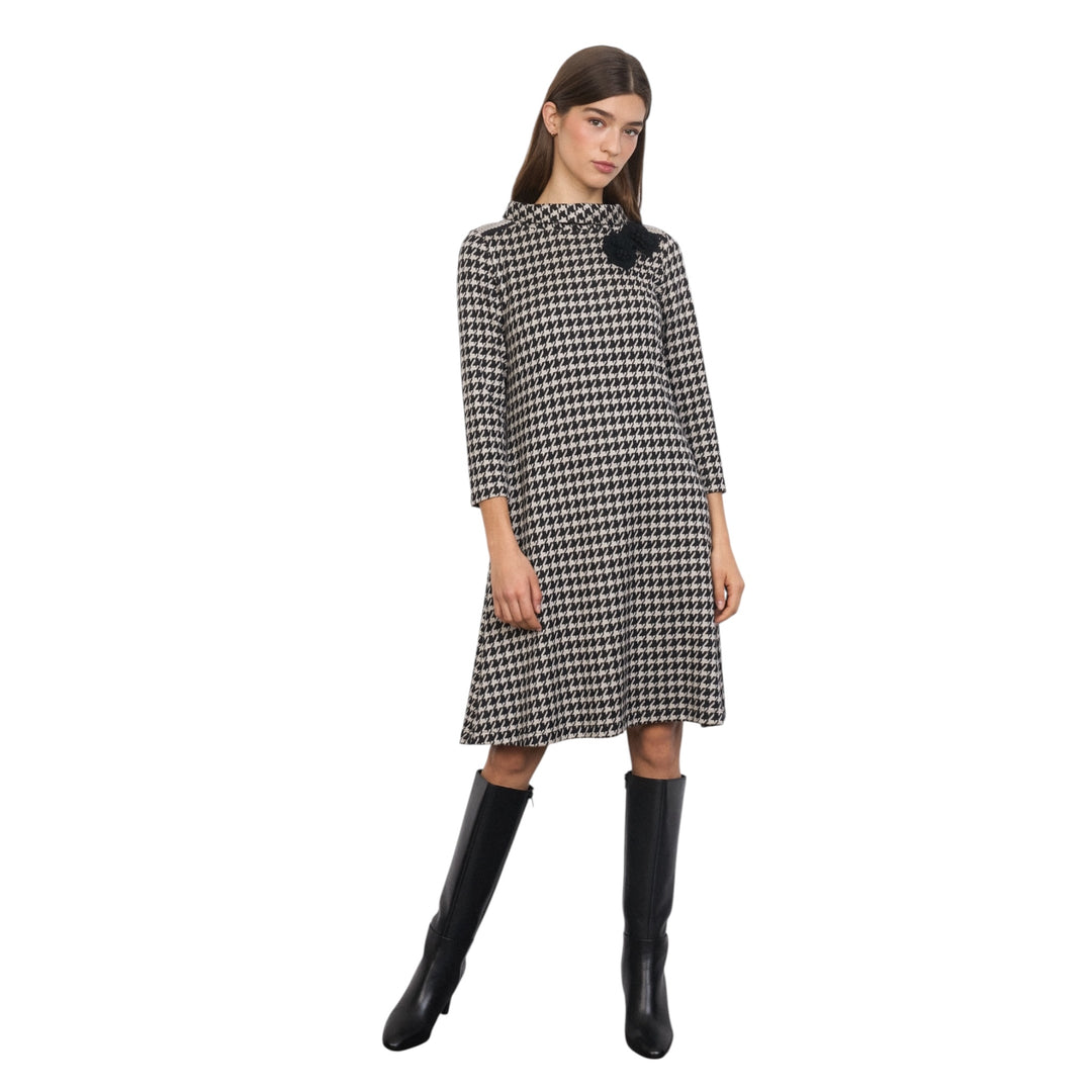 Tinta Style Corteza Knitted Dress Black