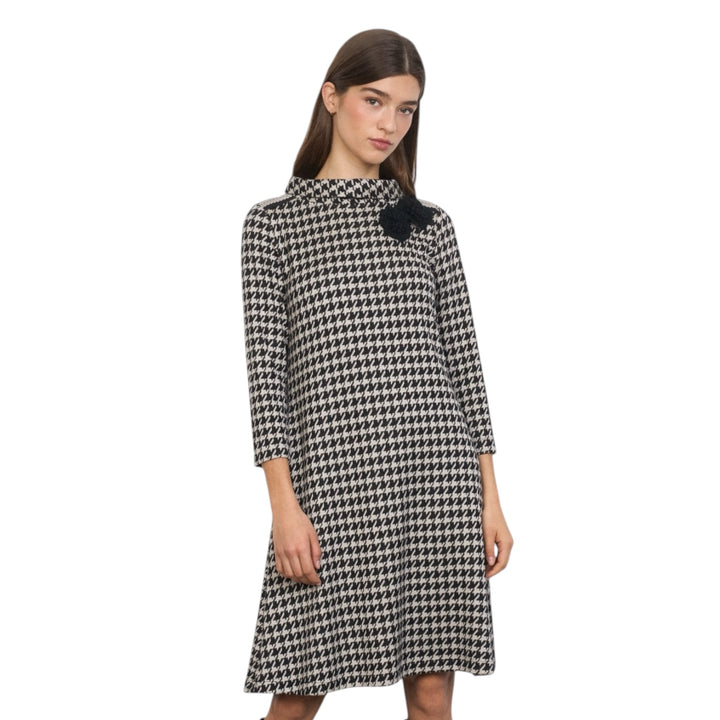 Tinta Style Corteza Knitted Dress Black